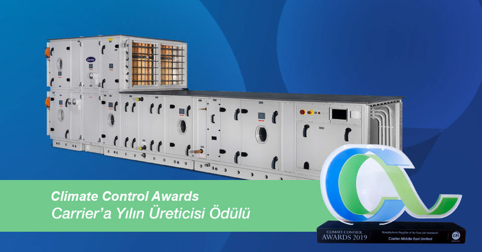 Alarko Carrier Receives the "Producer of the Year" Award at Climate Control Awards